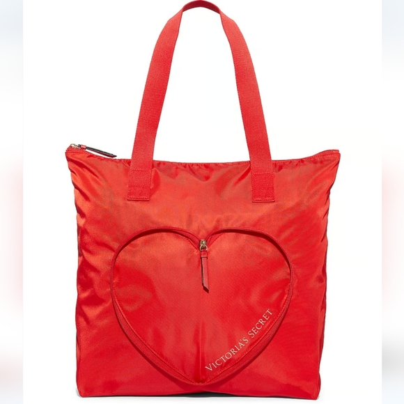 Victoria's Secret Heart Packable Tote Bag - Picture 2 of 9